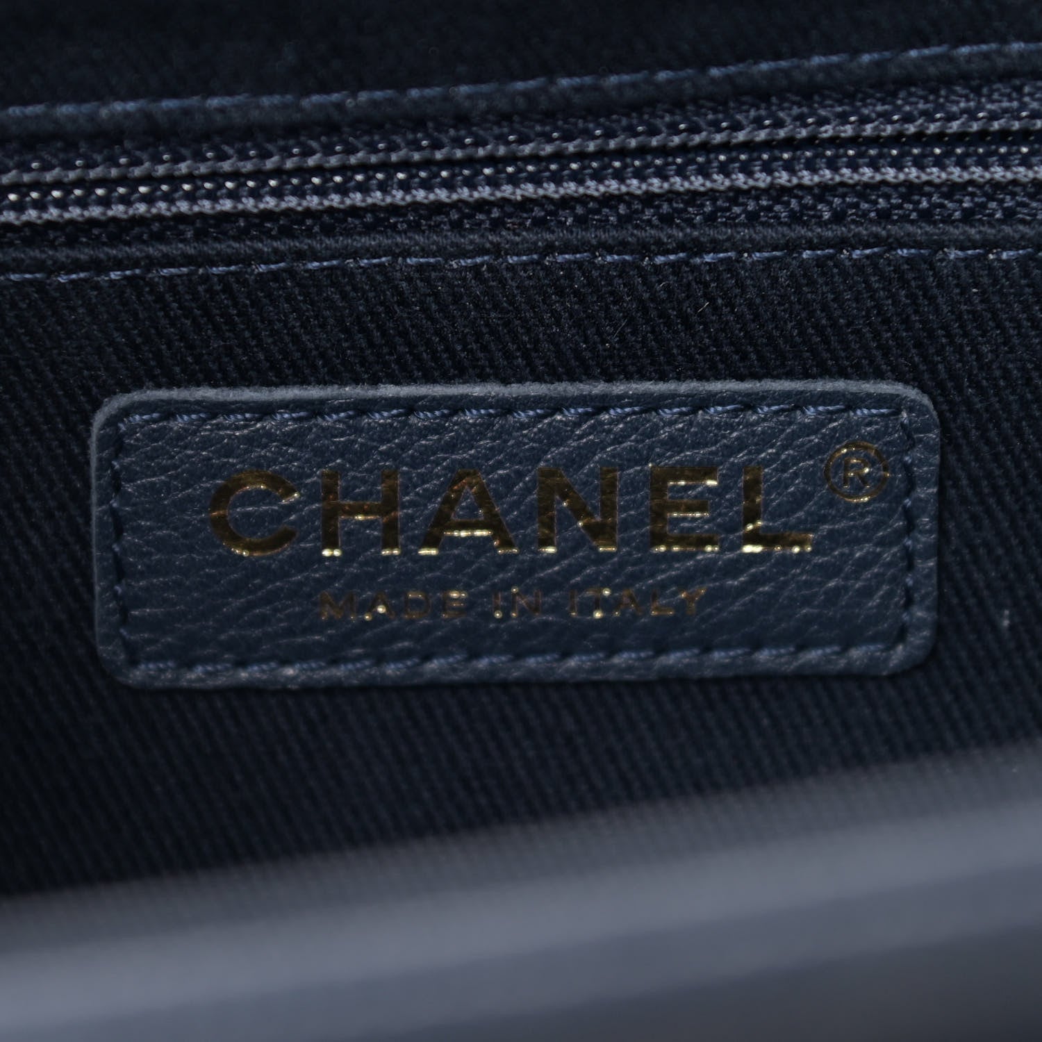 Chanel Caviar Quilted Medium Business Affinity Flap Navy 6 of 14