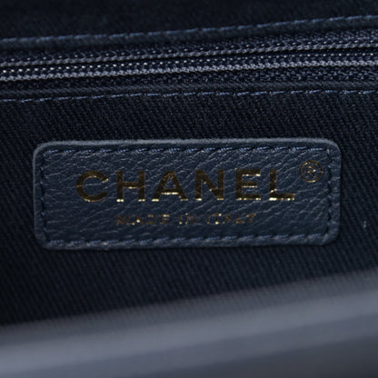 Chanel Caviar Quilted Medium Business Affinity Flap Navy 6 of 14