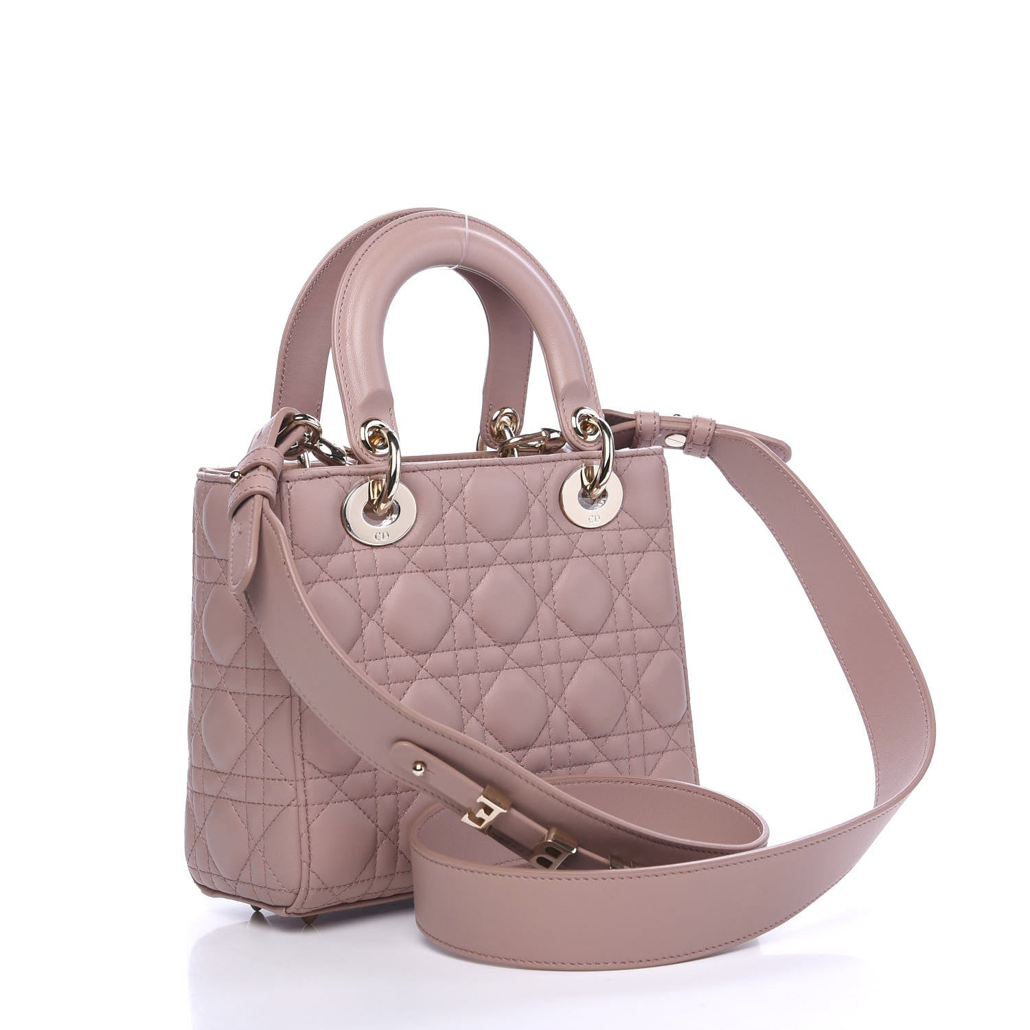 Christian Dior Lambskin Cannage Small My ABCDior Fard 2 of 8