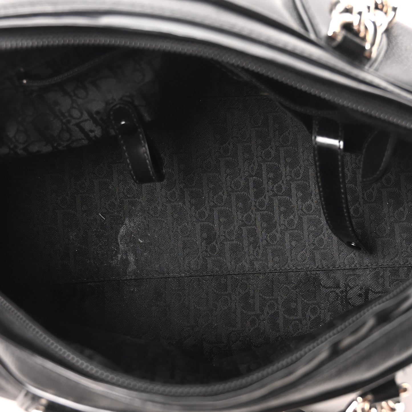 Calfskin Gambler Dice Bowler Black