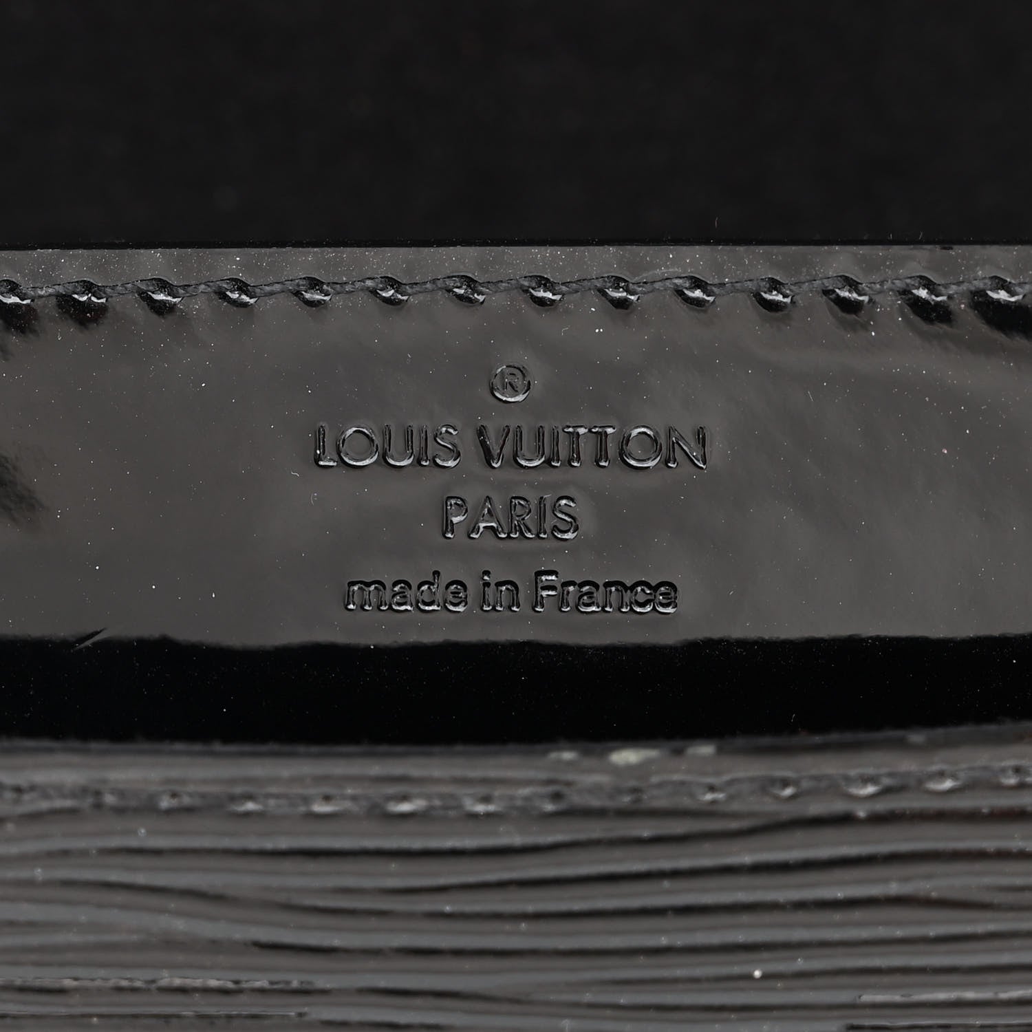 Louis Vuitton Electric Epi Louise Strap PM Black 6 of 11