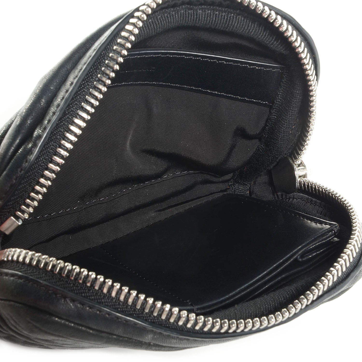 Alexander Wang Pebbled Lambskin Large Fumo Clutch Black 5 of 8