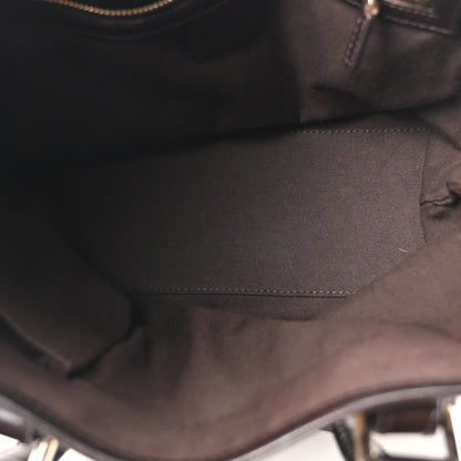 Gucci Monogram Small Jolicoeur Tote Dark Brown 5 of 10