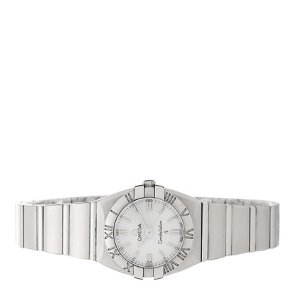 Omega Stainless Steel 25mm Constellation Quartz Watch White 1572.30 2 of 5