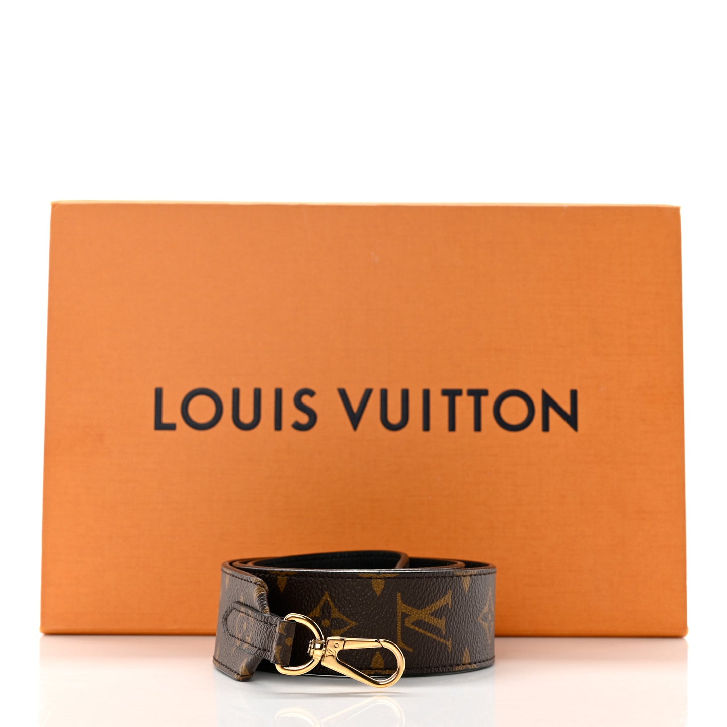 Monogram Bandouliere Shoulder Strap Black