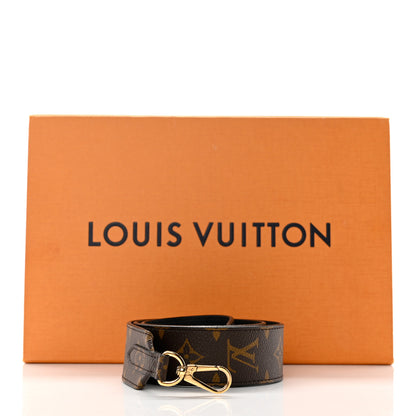 Louis Vuitton Monogram Bandouliere Shoulder Strap Black 5 of 5