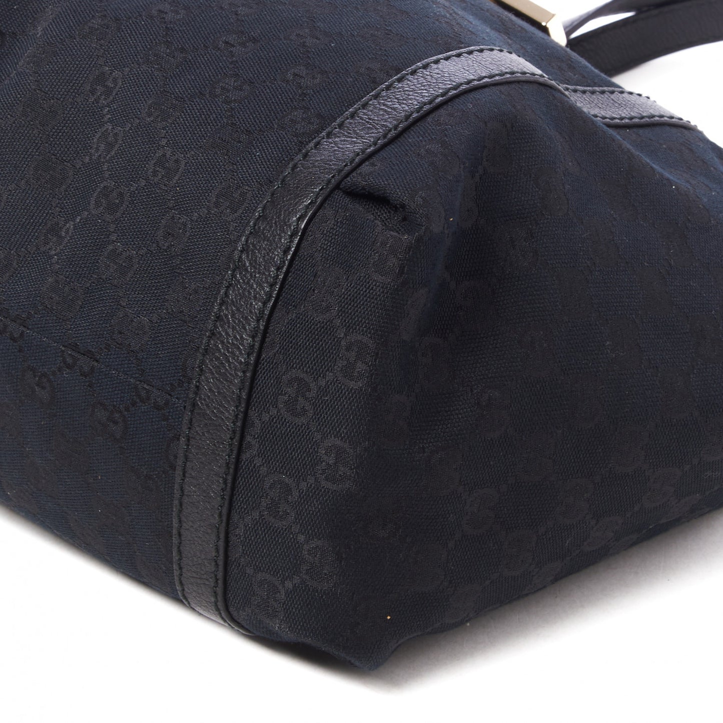 Monogram New Ladies Web Tote Black