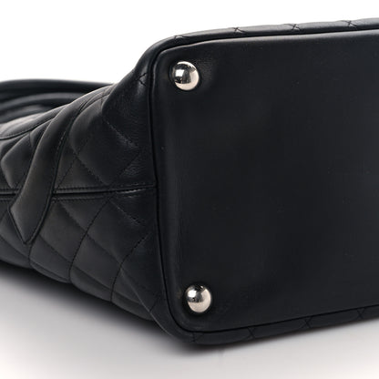 Chanel Calfskin Quilted Large Cambon Tote Black 8 of 9