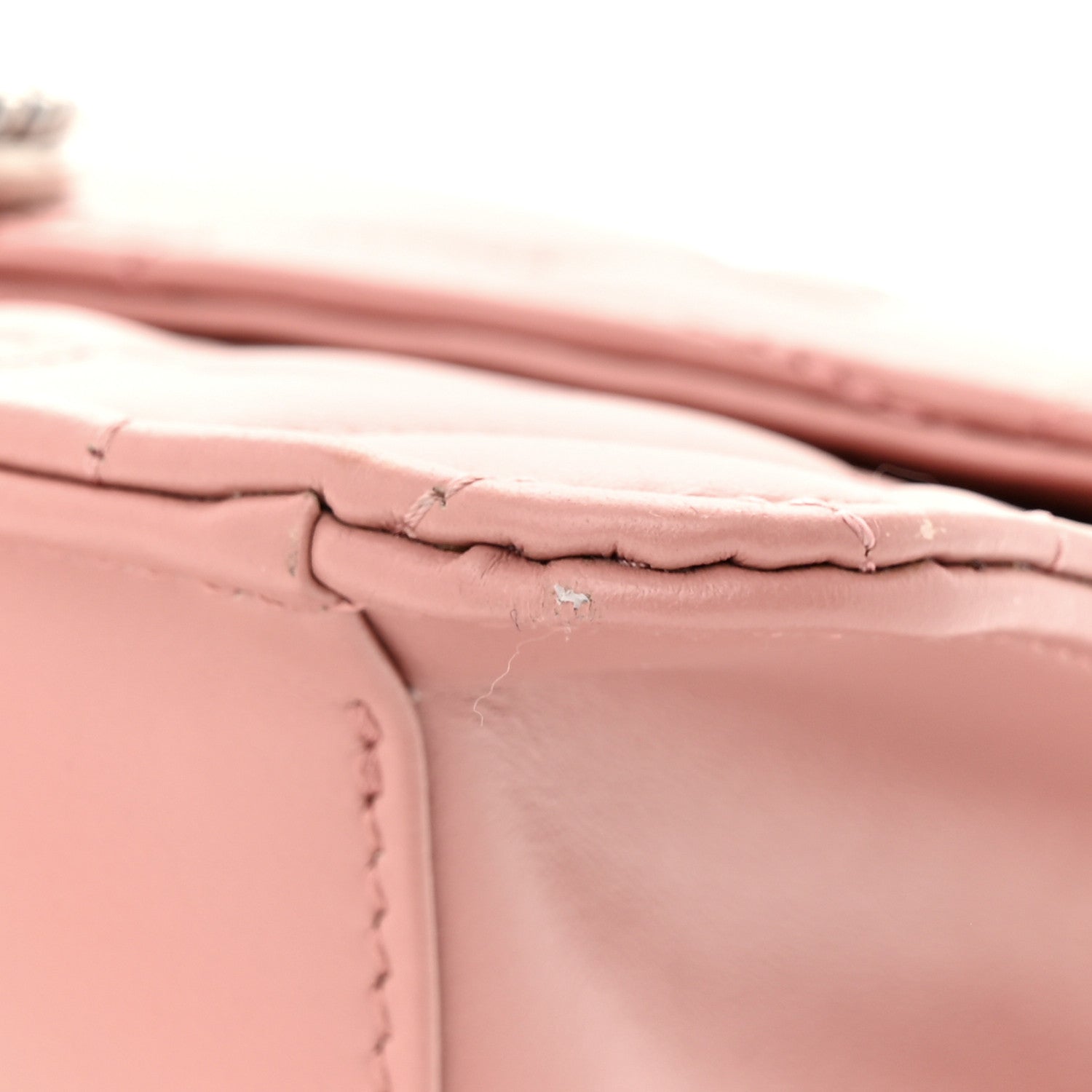 Salvatore Ferragamo Calfskin Quilted Gancini Flap Bag Antique Rose 11 of 13