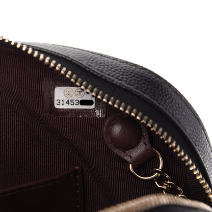Chanel Caviar Quilted Vanity With Chain Black 9 of 12