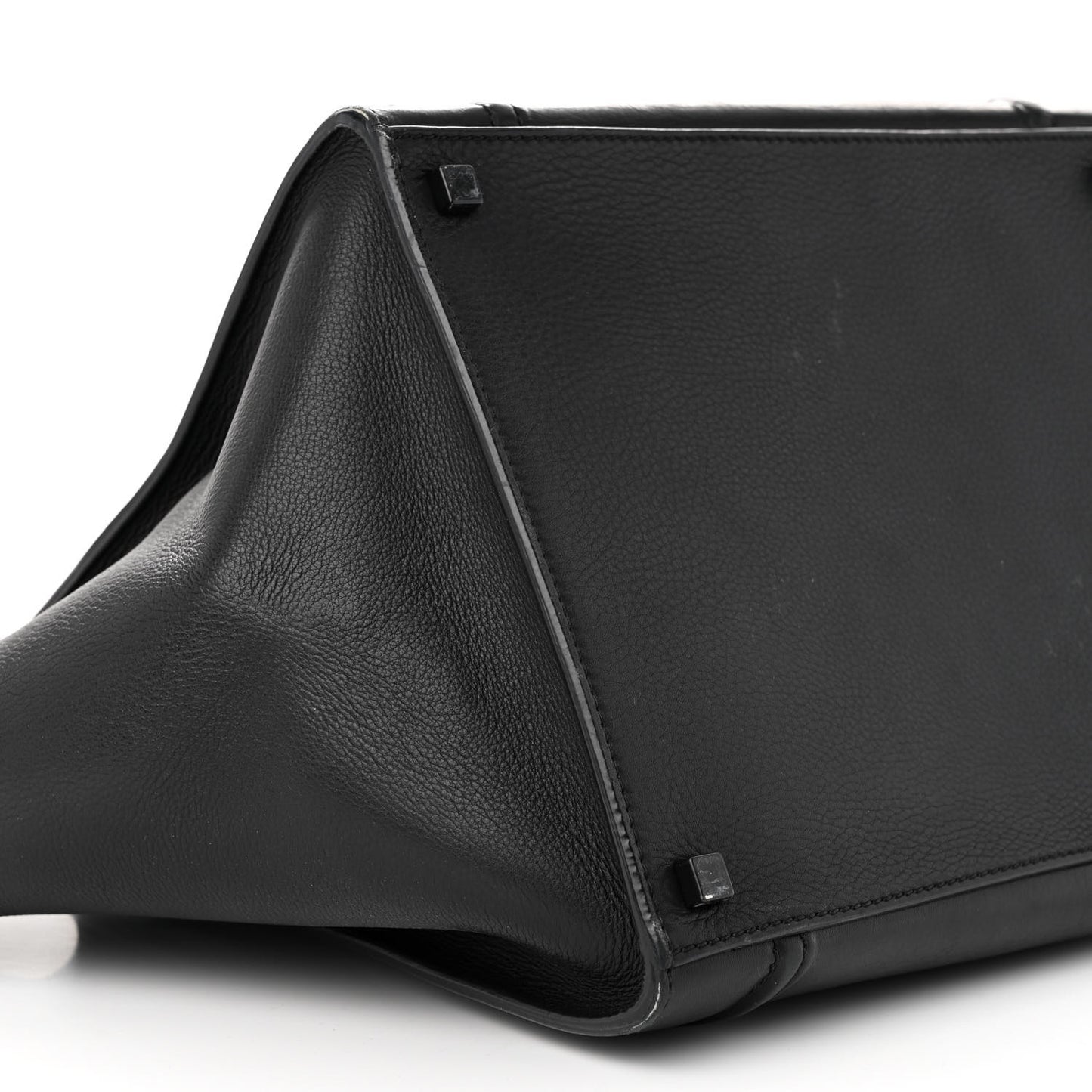Supple Calfskin Medium Phantom Luggage Black
