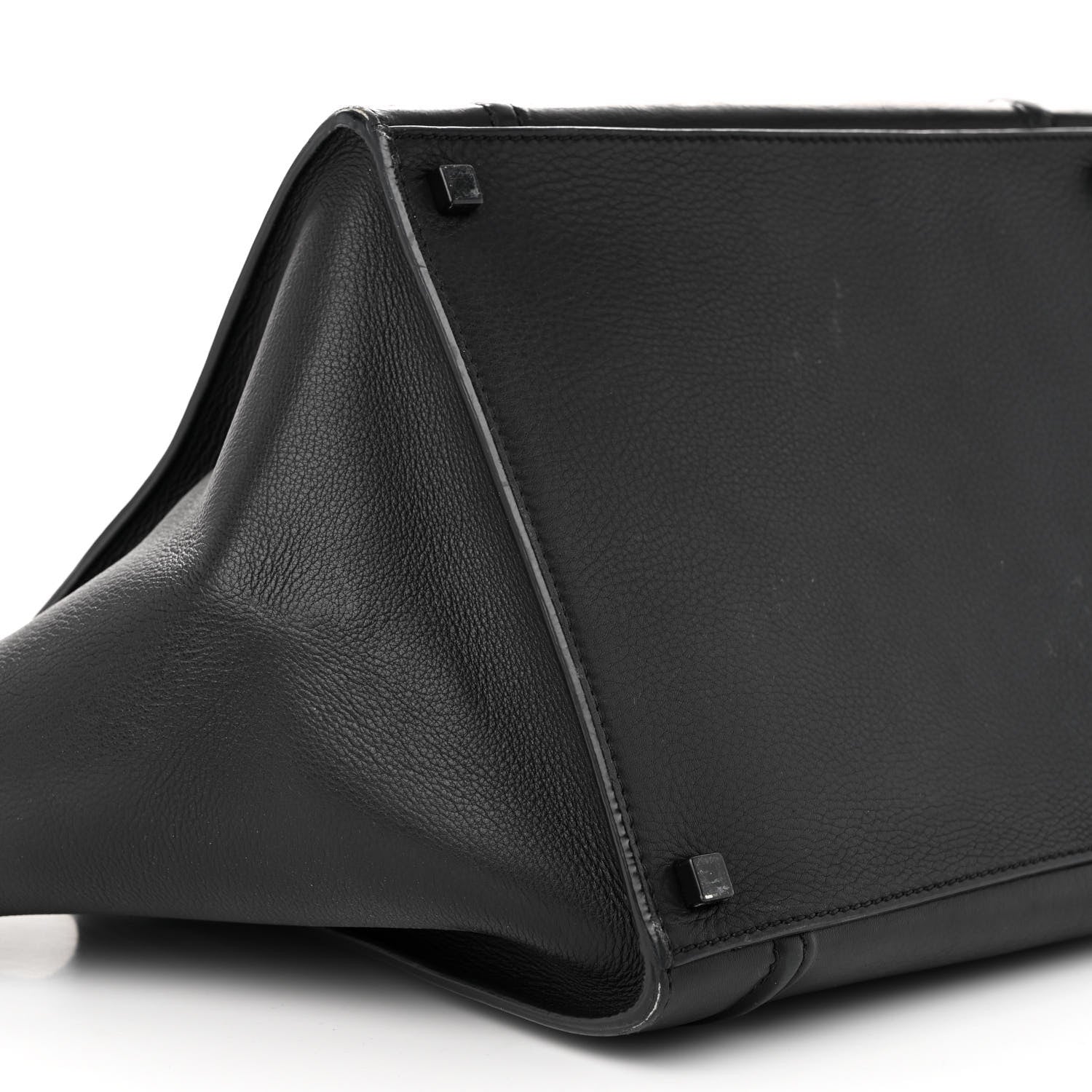 Celine Supple Calfskin Medium Phantom Luggage Black 8 of 12