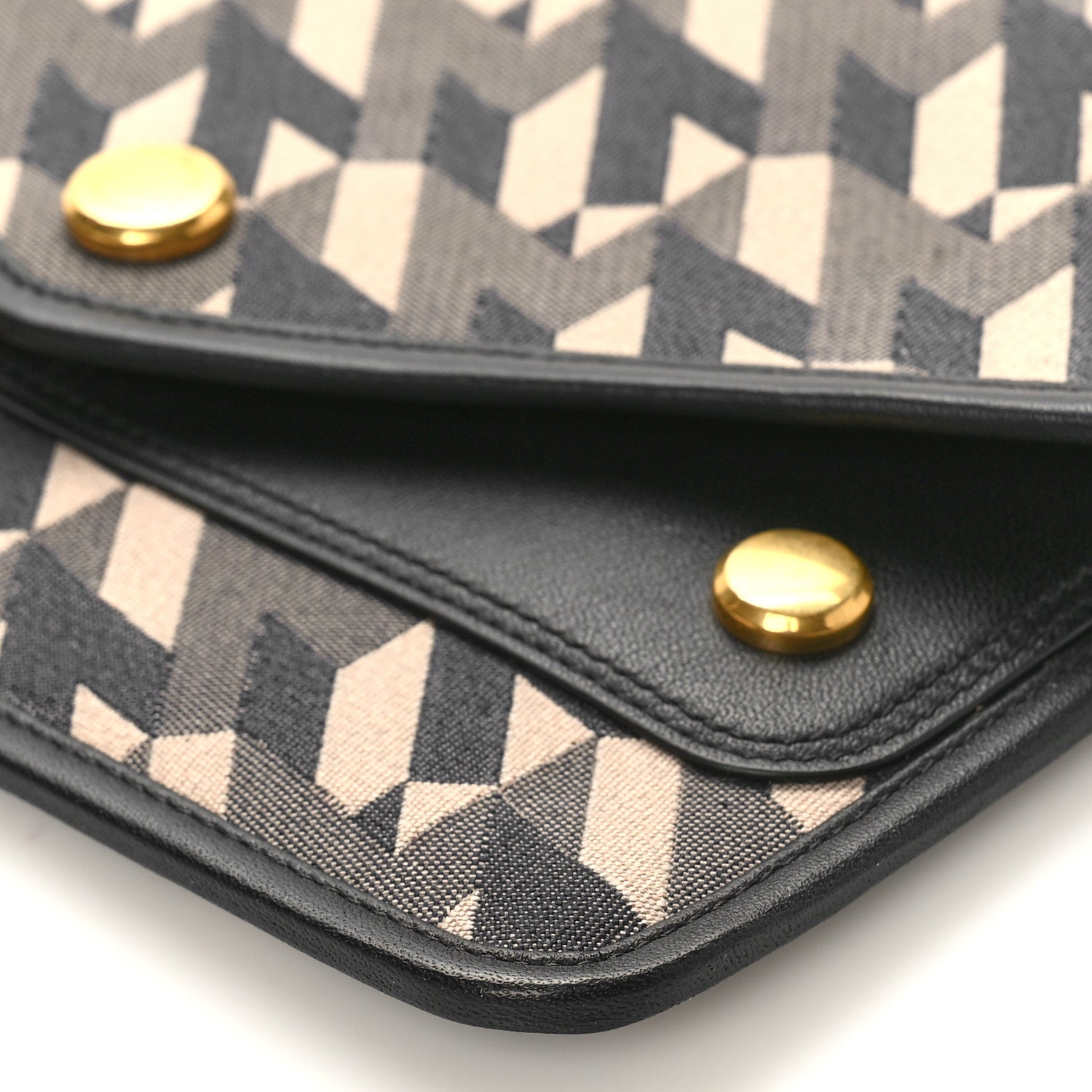 Mulberry Econyl Nylon Jacquard Calfskin Wallet Black 8 of 10