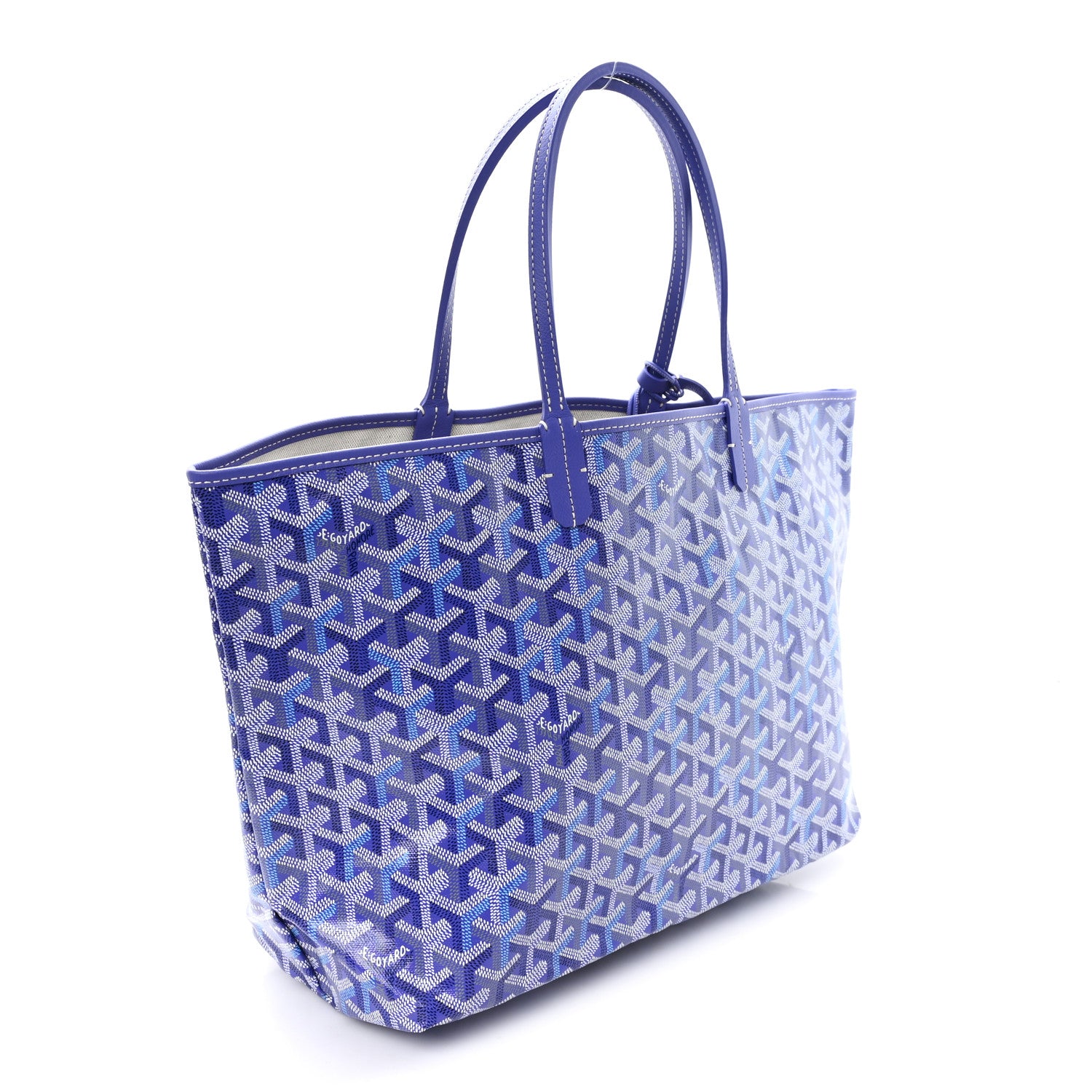 Goyard Goyardine Saint Louis PM Blueberry Purple 4 of 11