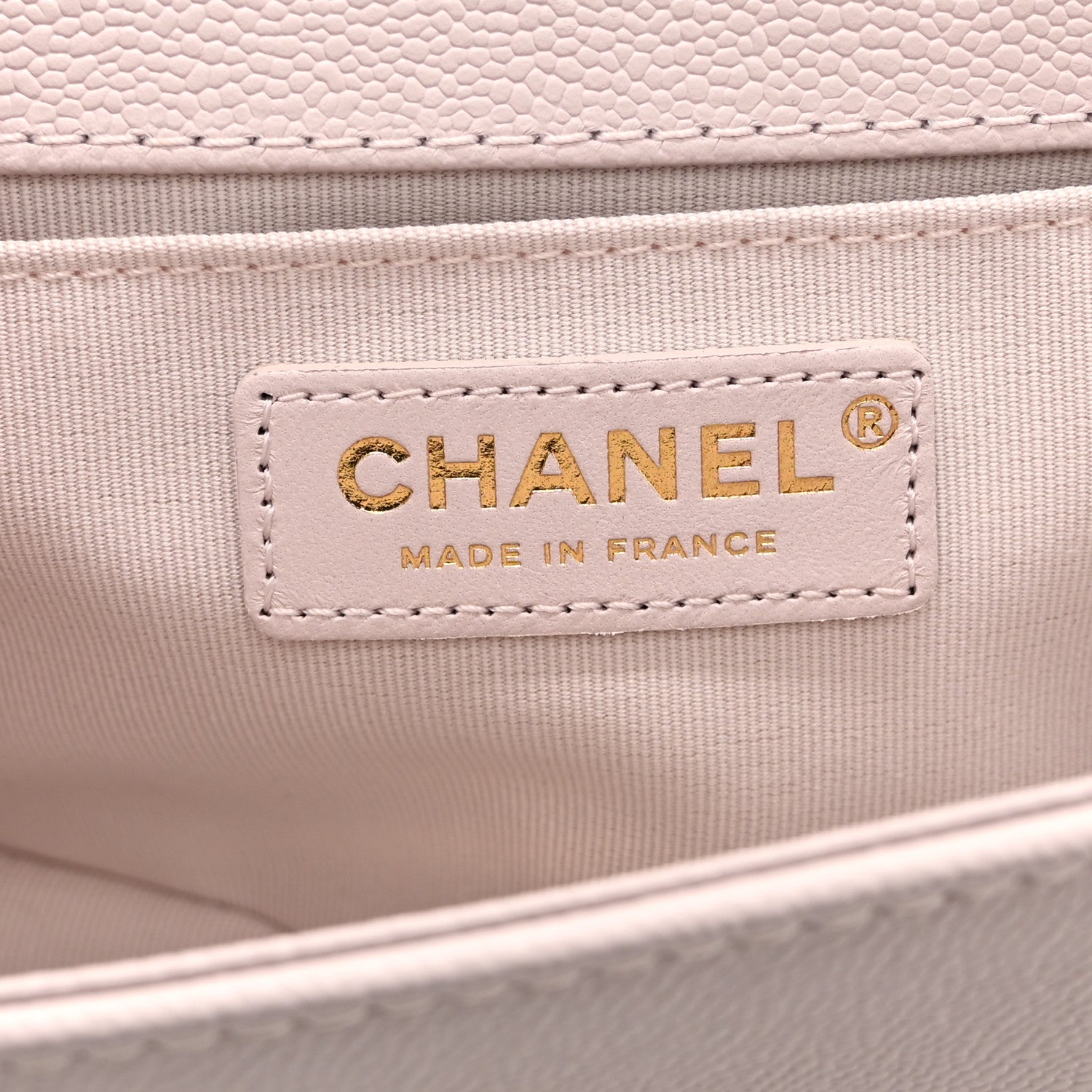Chanel Caviar Quilted Chain Around Medium Boy Flap Light Purple 6 of 10