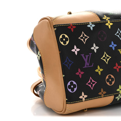 Louis Vuitton Monogram Multicolor Claudia Black 9 of 10