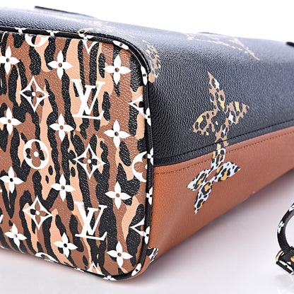 Louis Vuitton Monogram Giant Jungle Neverfull MM Black 11 of 11