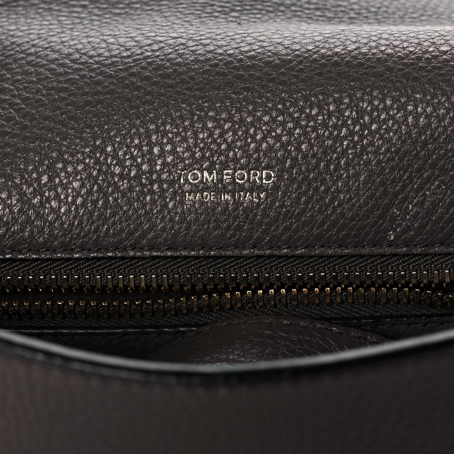Grained Calfskin Soft Jennifer Saddle Bag Graphite