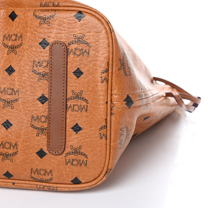 MCM Visetos Large Liz Reversible Shopper Tote Cognac 11 of 14