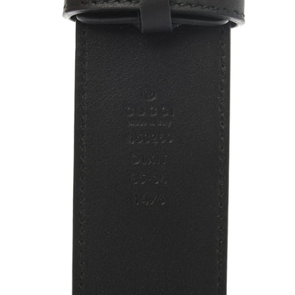 Gucci Moon Calfskin Pearl Double G 40mm Belt 85 34 Black Cream 5 of 5