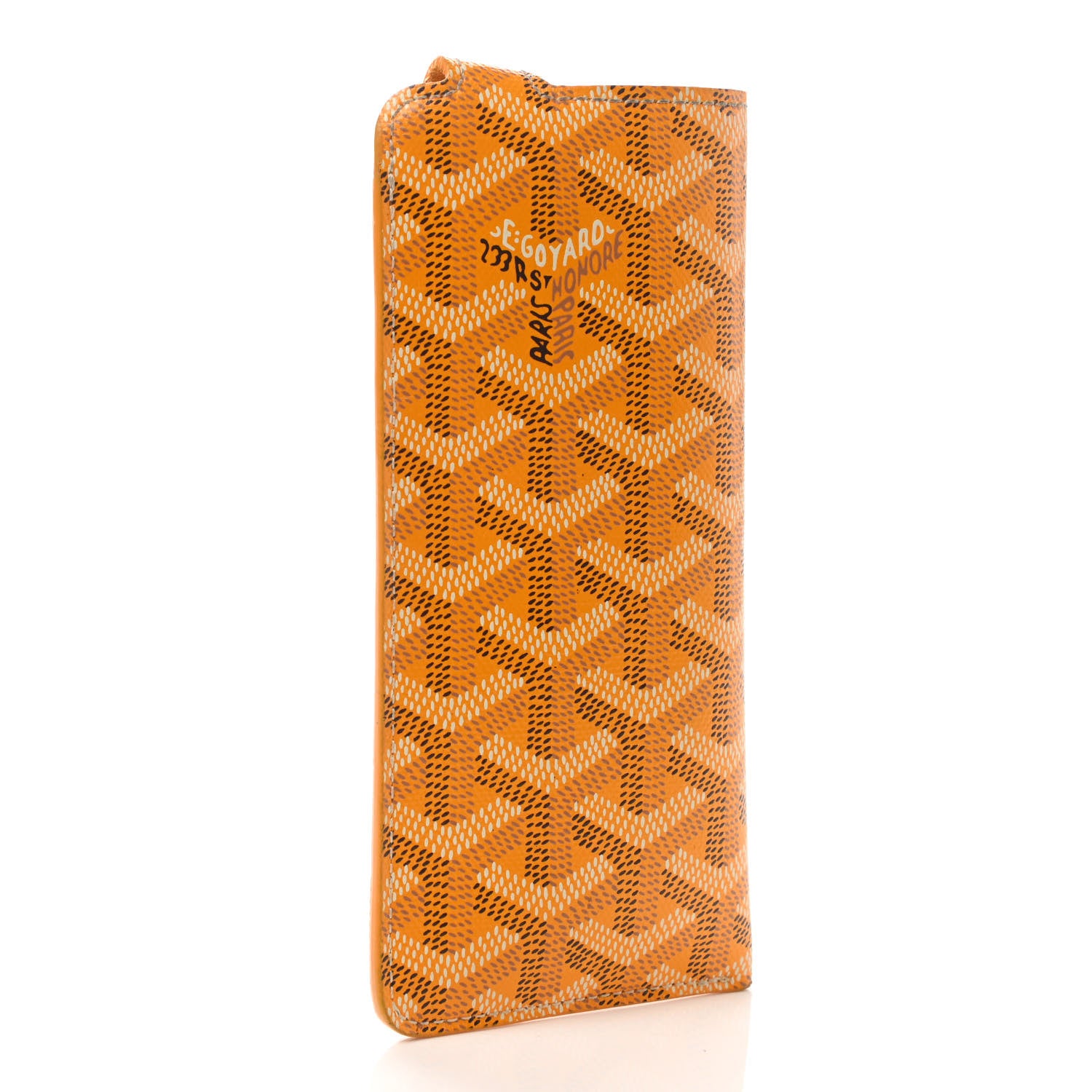 Goyard Goyardine Montmartre Glasses Case Yellow 3 of 7