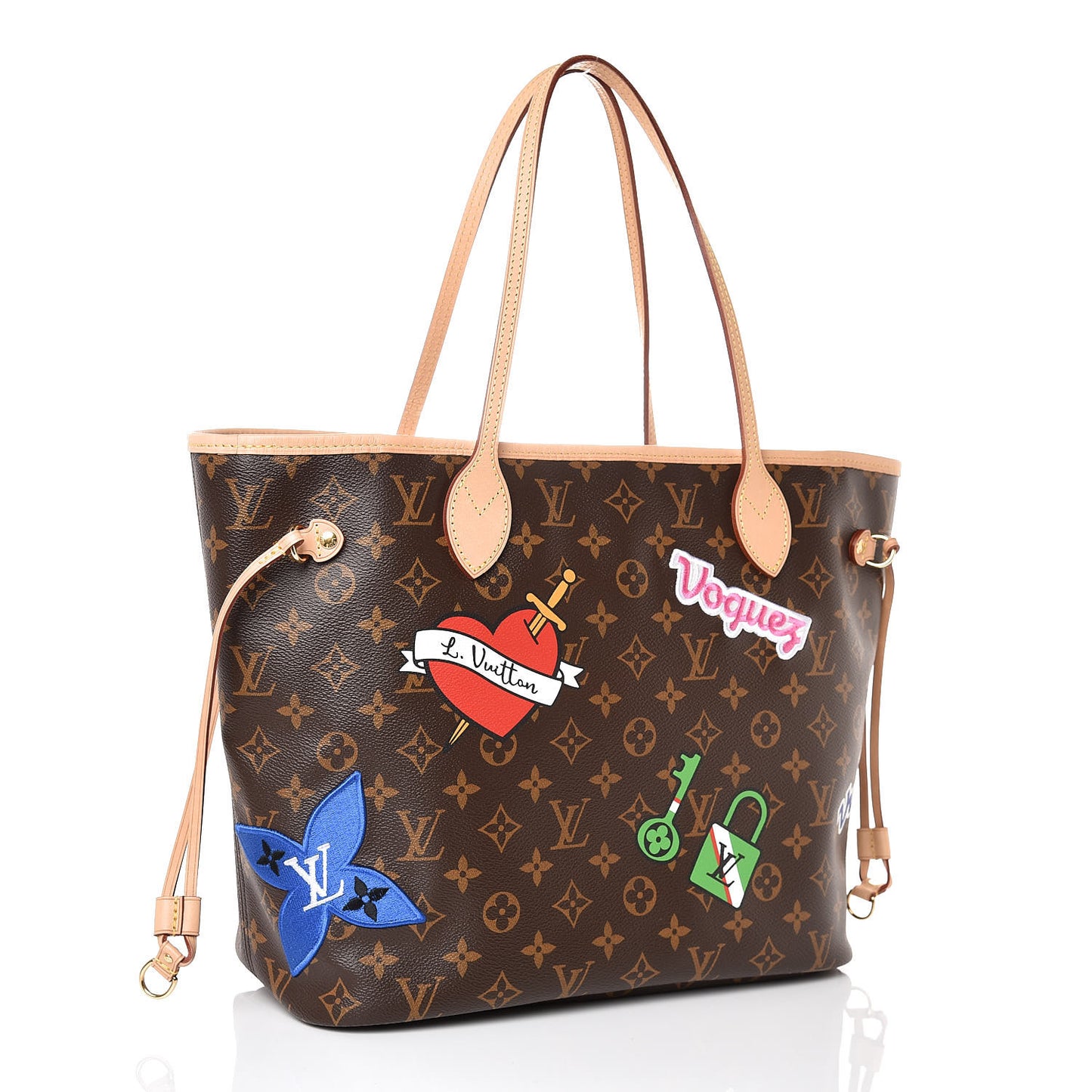 Monogram Travel Stickers Neverfull MM