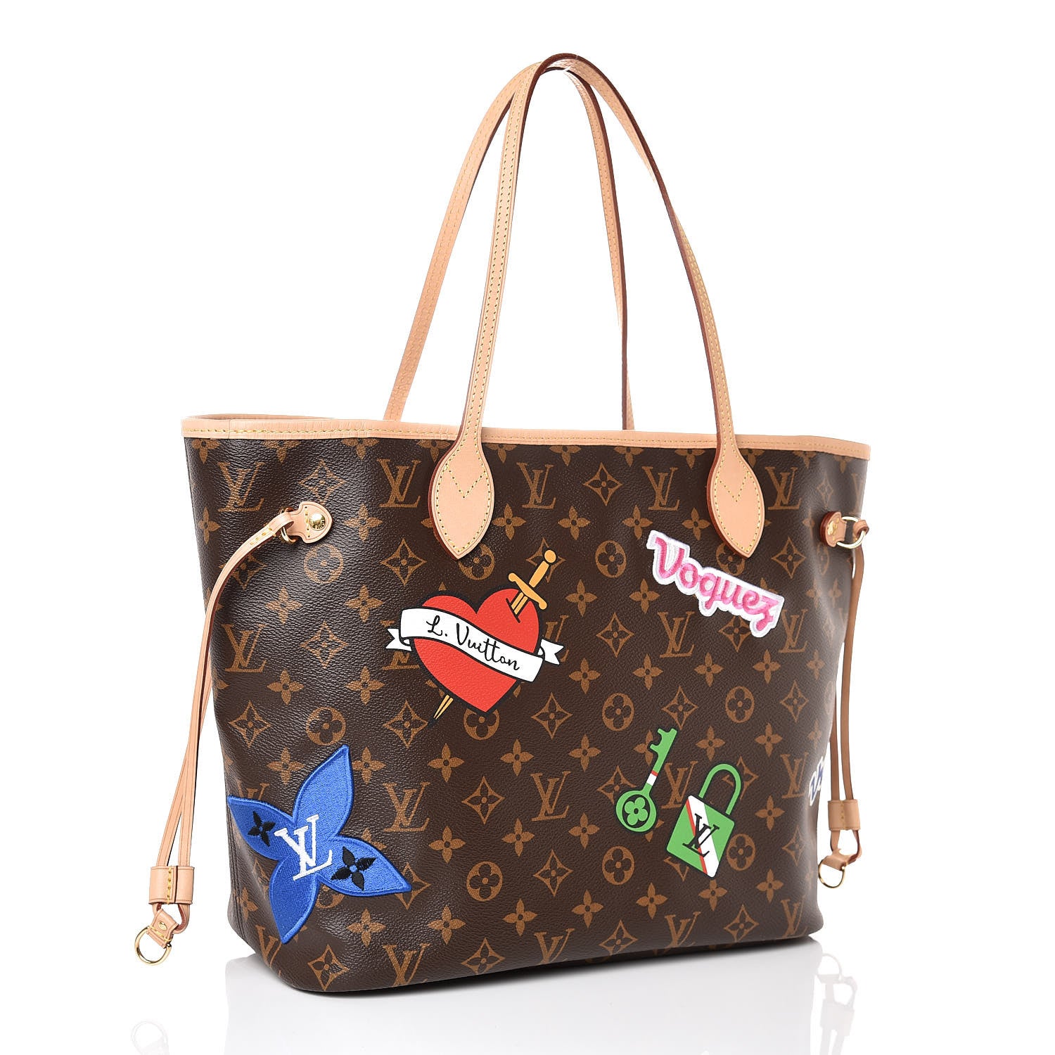 Louis Vuitton Monogram Travel Stickers Neverfull MM 4 of 8