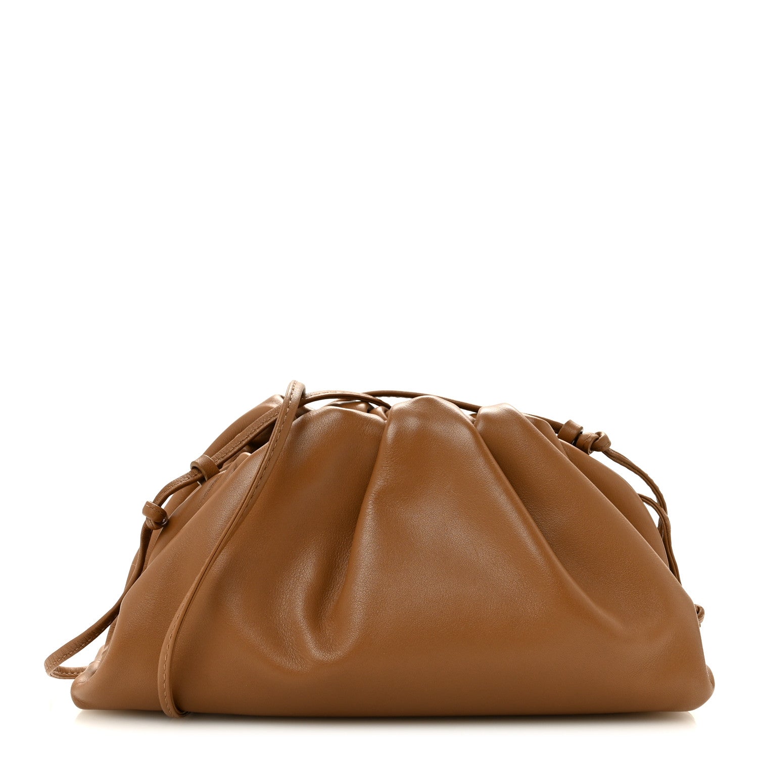 Bottega Veneta Butter Calfskin The Mini Pouch Camel 1 of 10