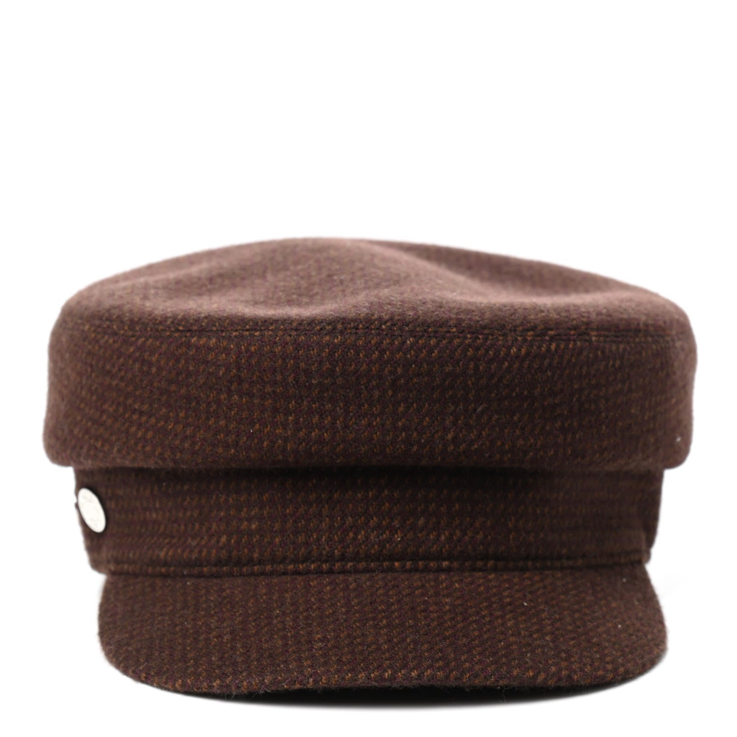 Hermes Wool Cashmere Dinard Cap 57 Brun Terre 3 of 8