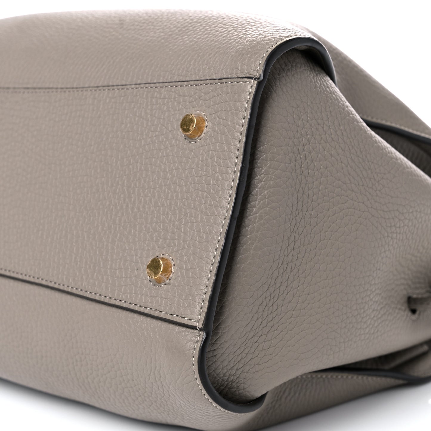 Heavy Grain Iris Tote Grey Dark Clay