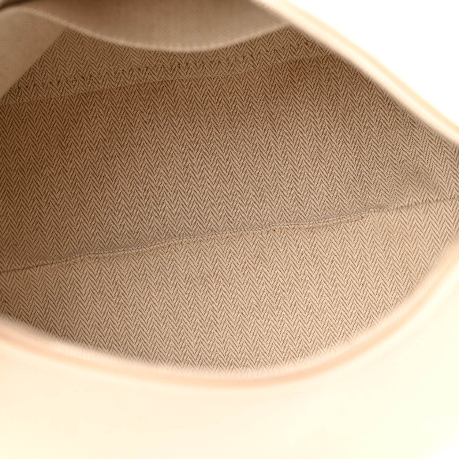 Hermes Canvas Large Bride-A-Brac Pouch Natural 5 of 9