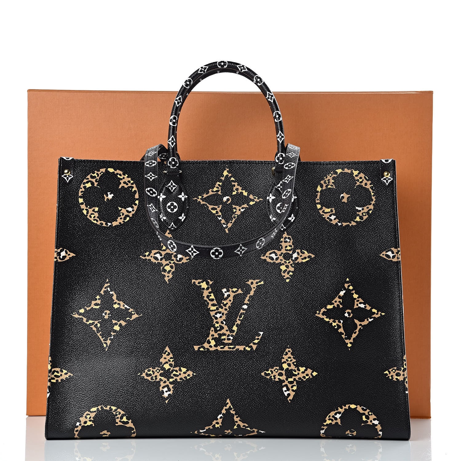 Louis Vuitton Monogram Giant Jungle Onthego GM Black 10 of 10