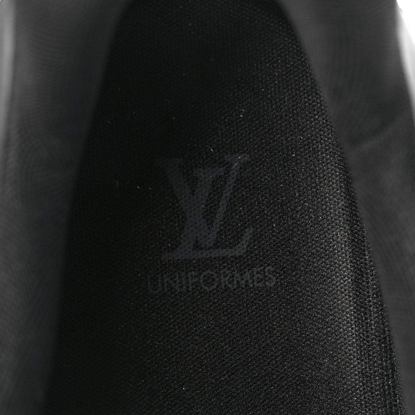 Suede Mens LV Trainer Sneakers 9 Black