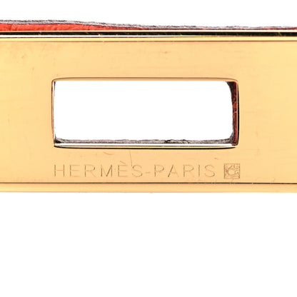 Hermes Taurillon Clemence Birkin 25 Feu 31 of 34