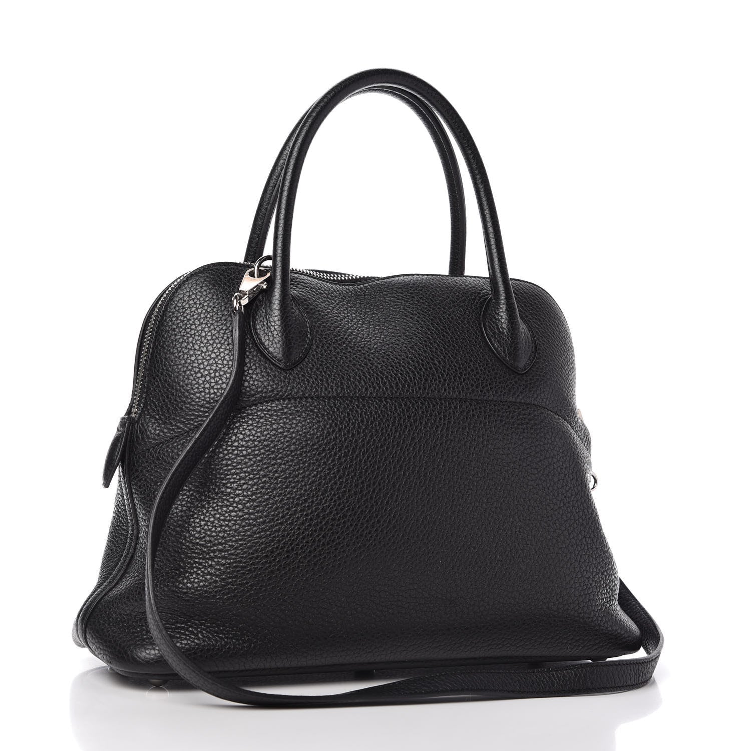 Hermes Taurillon Clemence Bolide 31 Black 3 of 11
