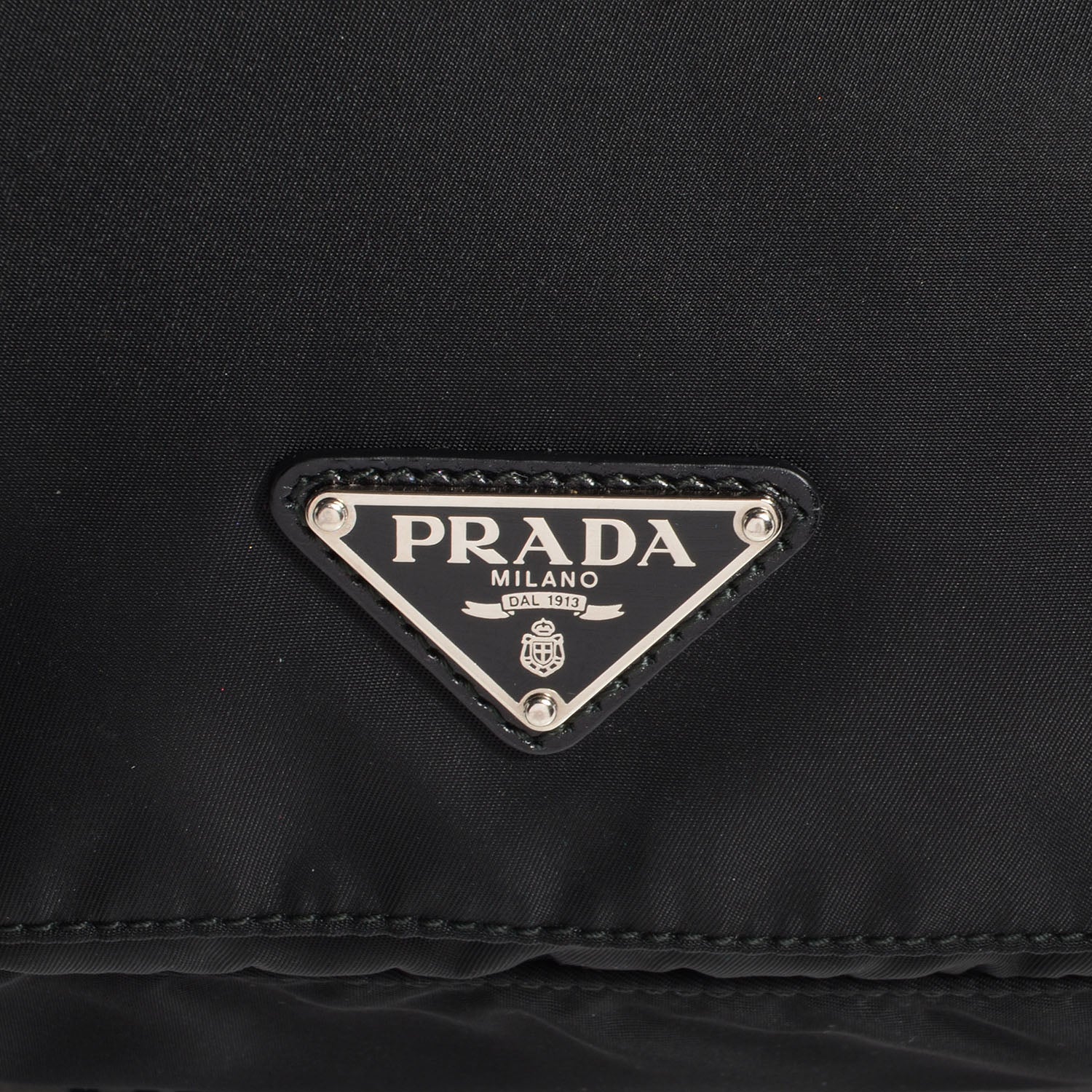 Prada Tessuto Nylon Messenger Bag Nero Black 5 of 11
