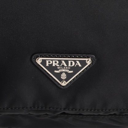 Prada Tessuto Nylon Messenger Bag Nero Black 5 of 11