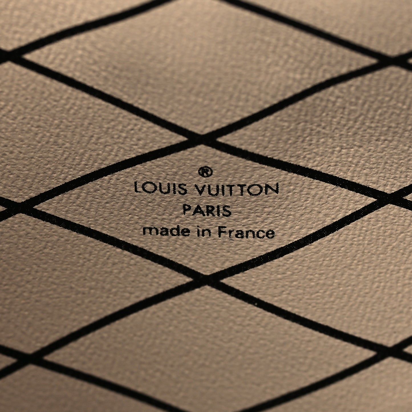 Reverse Monogram Trunk Clutch