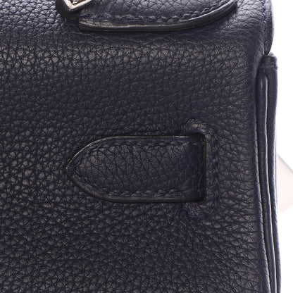 Hermes Togo Kelly Retourne 28 Bleu Nuit 26 of 37