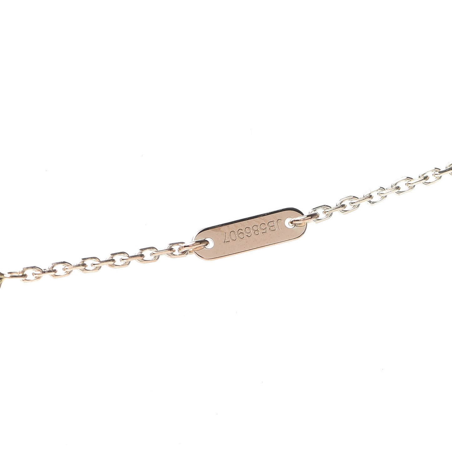 18K Rose Gold Sweet Alhambra Pendant Necklace
