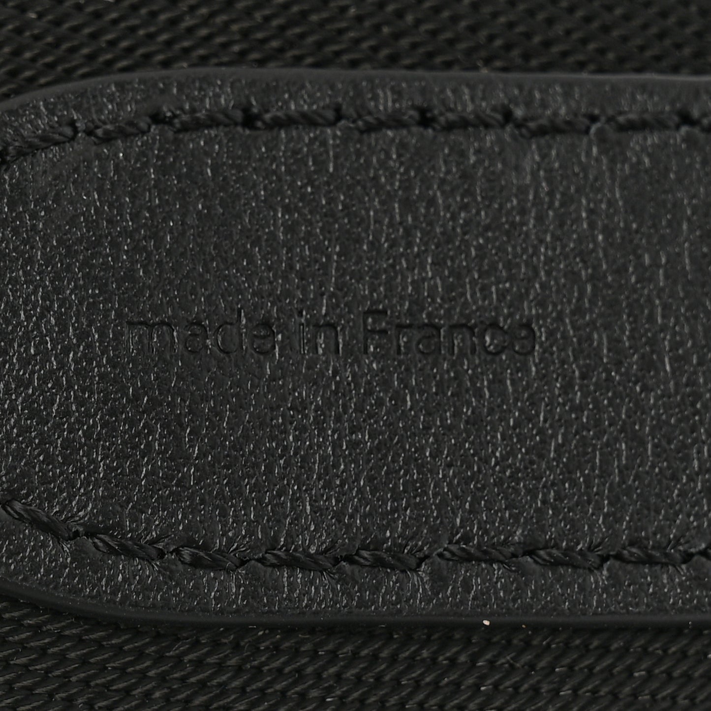 Nylon Jacquard Sporty Bandouliere Shoulder Strap Black