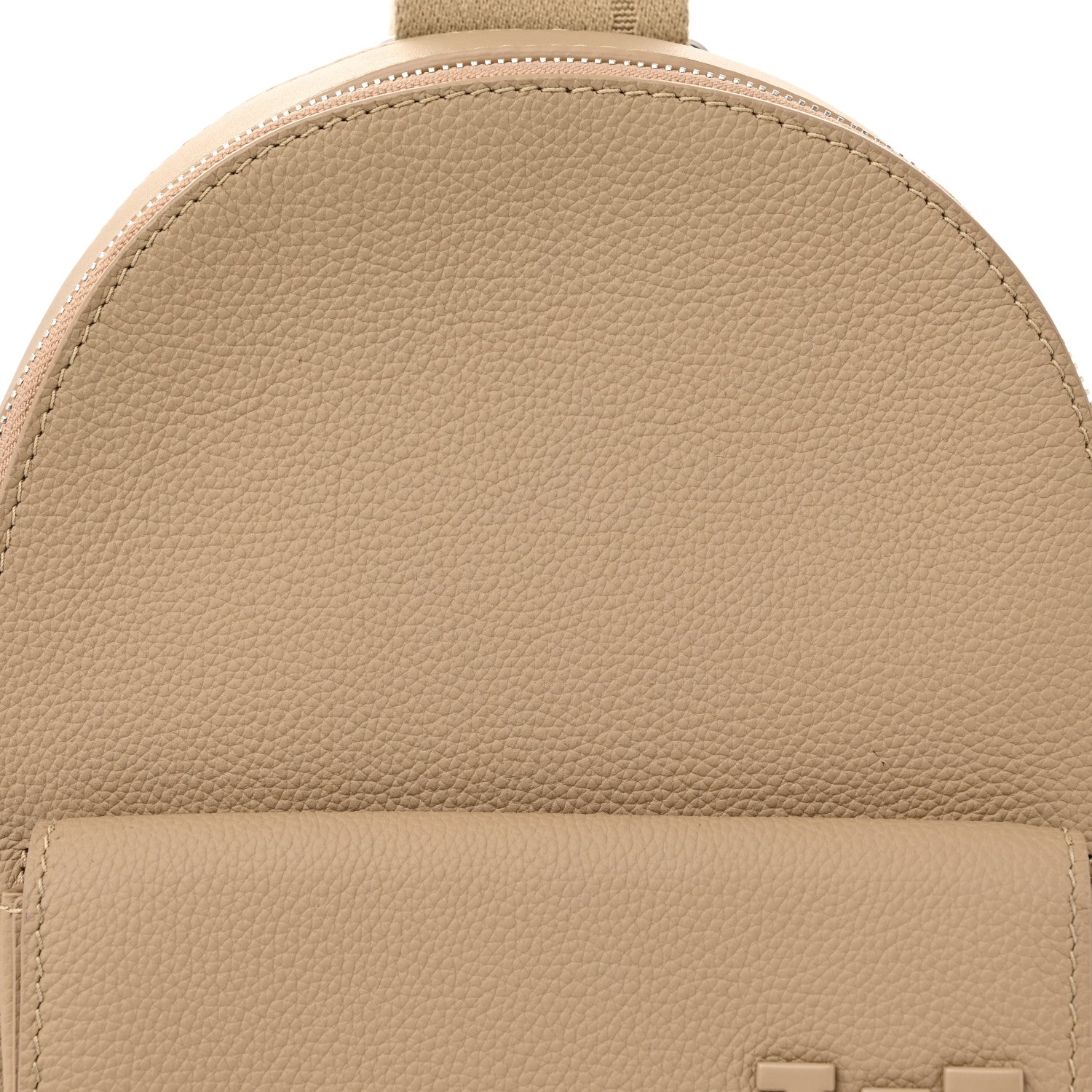 Louis Vuitton Grained Cowhide Aerogram Pilot Slingbag Sable Beige 6 of 8