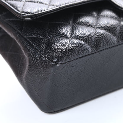 Chanel Caviar Quilted Medium Double Flap Black 10 of 20