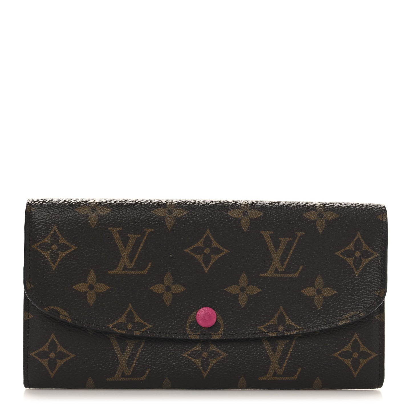 Monogram Emilie Wallet Hot Pink