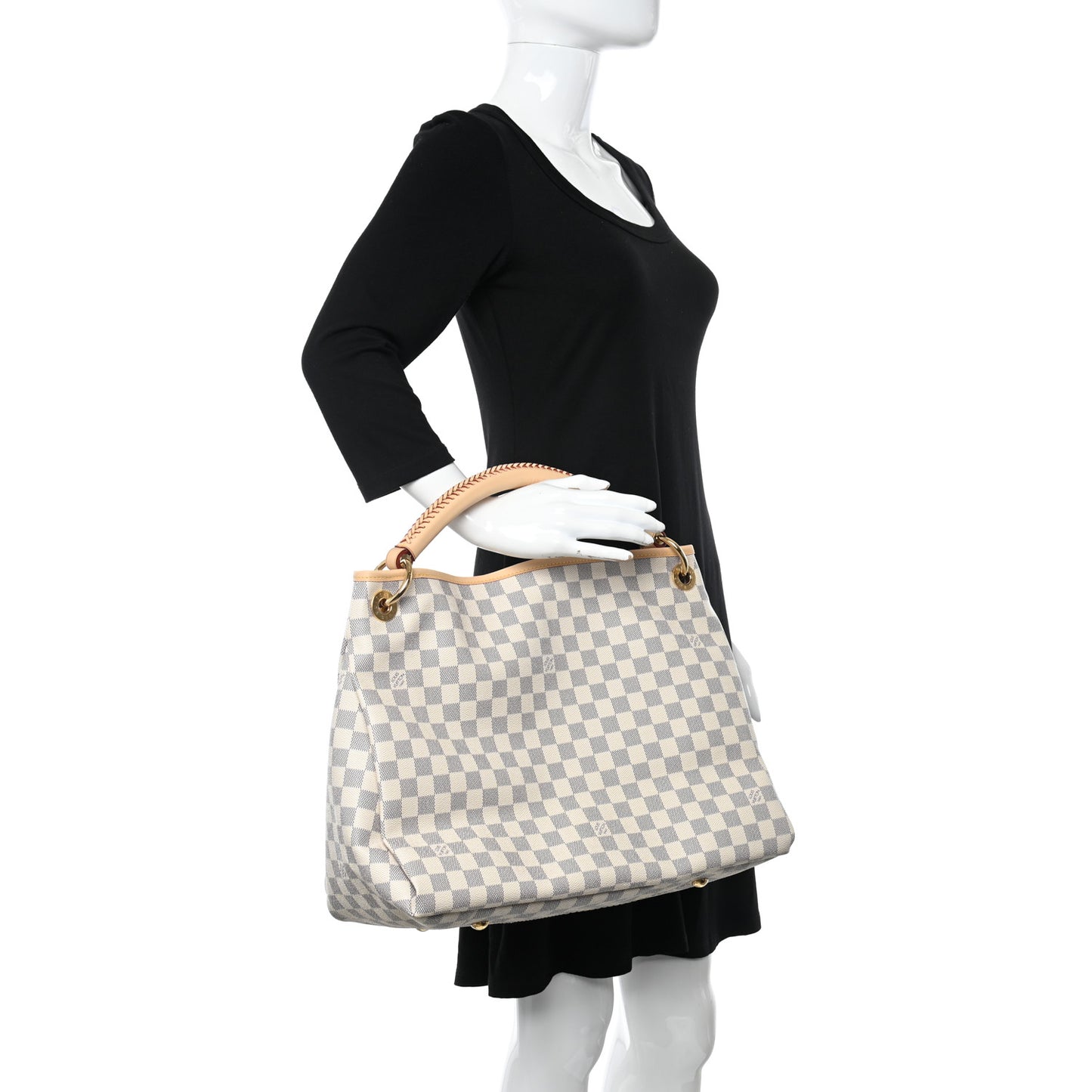 Damier Azur Artsy MM