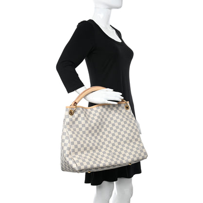 Louis Vuitton Damier Azur Artsy MM 2 of 9