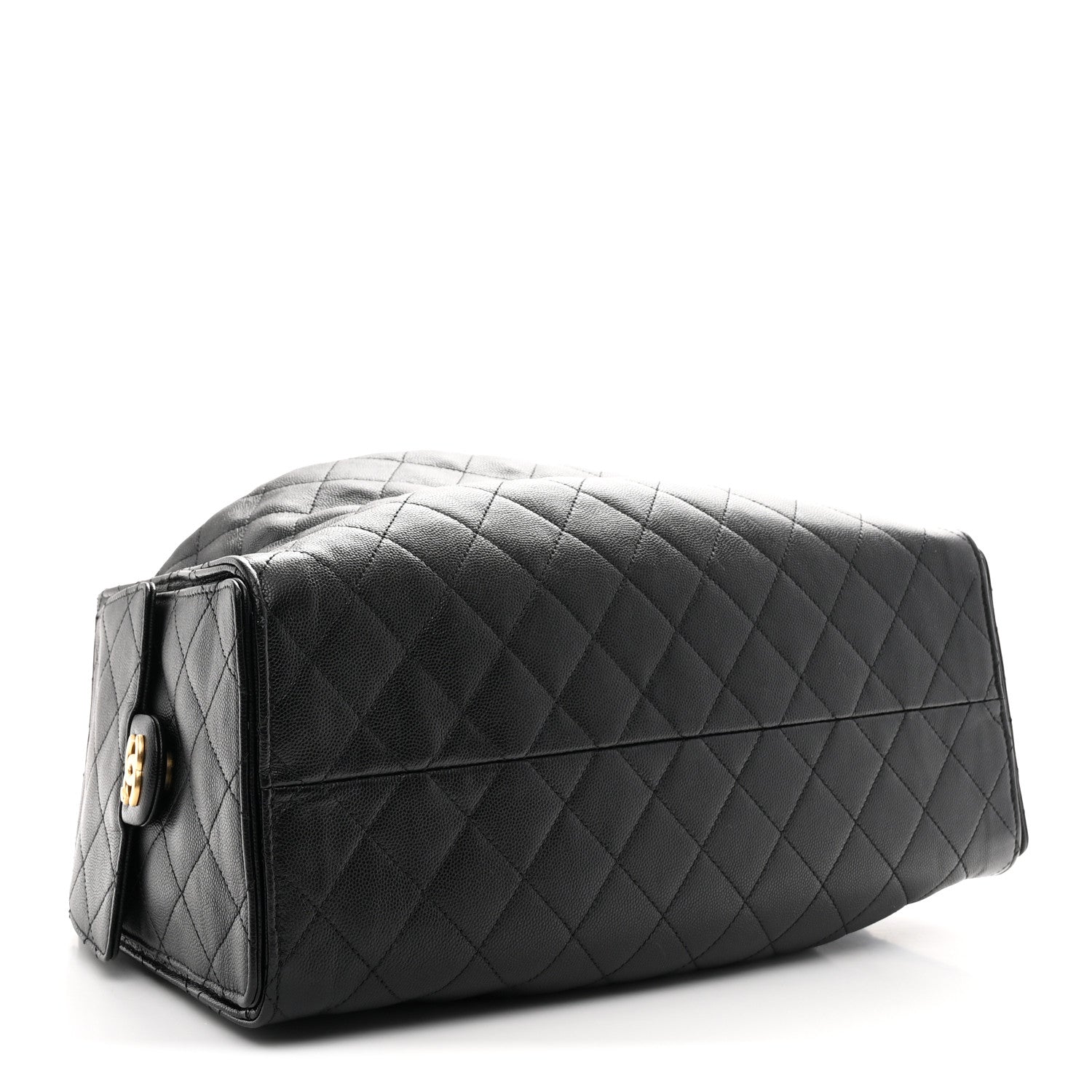 Chanel Caviar Quilted Large Chanel 25 Handbag Black 5 of 12