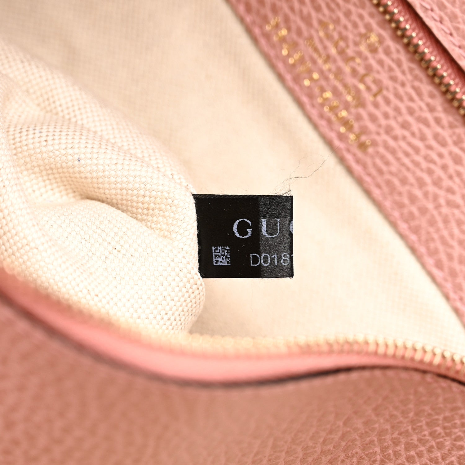 Gucci Dollar Calfskin Medium Swing Tote Grey Field Soft Pink 7 of 15