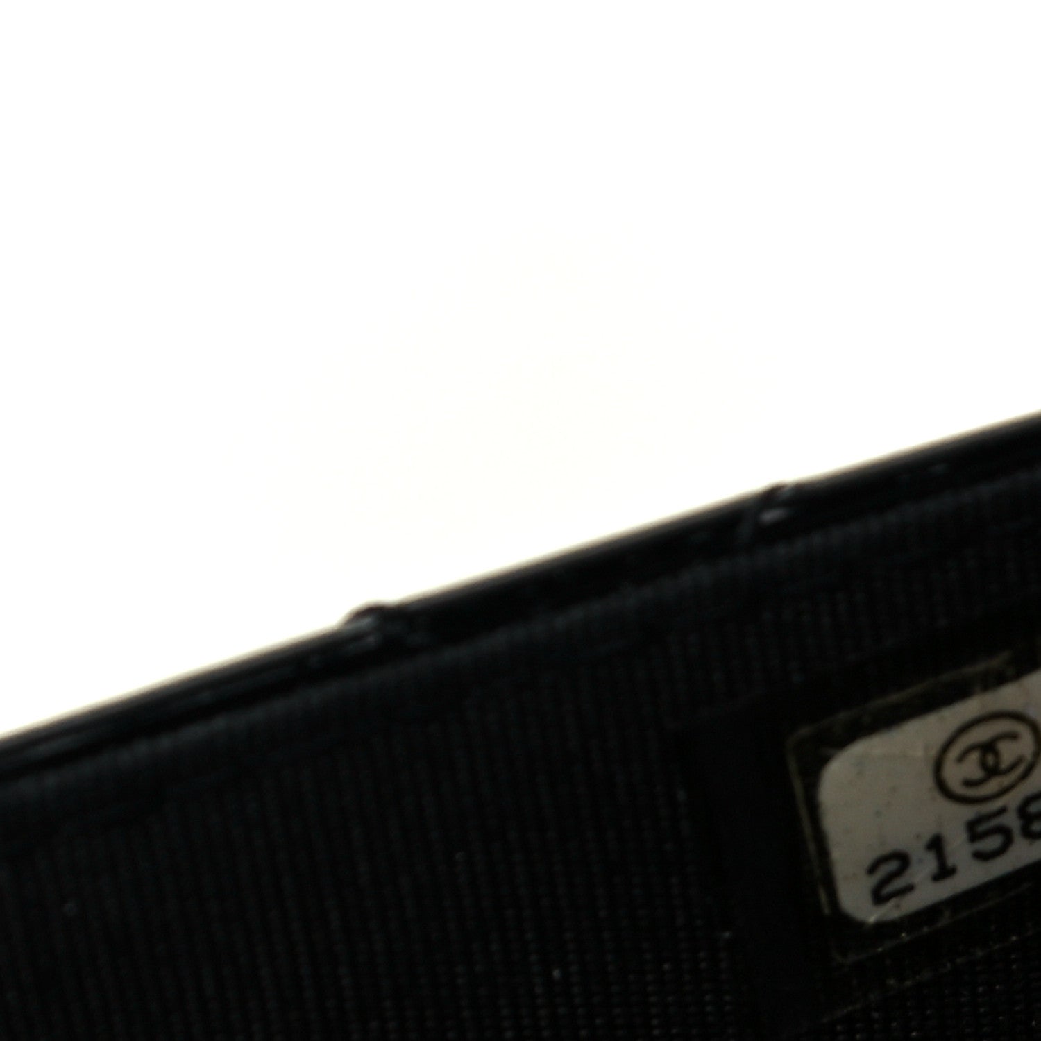 Chanel Patent Calfskin Quilted Boy Wallet On Chain WOC Black 7 of 9