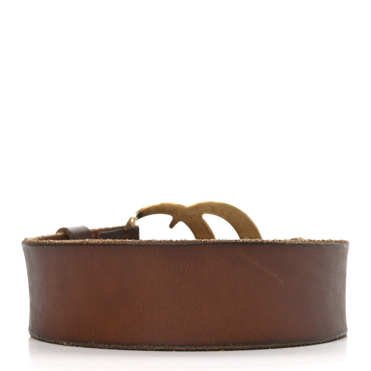 Gucci Faded Calfskin Double G 40mm Belt 85 34 Cuir 2 of 6